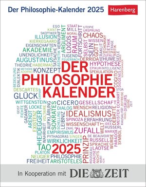 Buchcover Der Philosophie-Kalender Tagesabreißkalender 2025 | Markus Hattstein | EAN 9783840034244 | ISBN 3-8400-3424-8 | ISBN 978-3-8400-3424-4