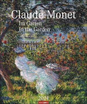 Buchcover Claude Monet - Im Garten. Kalender 2024 mit den schönsten Gartenbildern des Impressionisten aus den Museen der Welt. Wandkalender 2024 Großformat für Kunstliebhaber. 46x55 cm | EAN 9783840085192 | ISBN 3-8400-8519-5 | ISBN 978-3-8400-8519-2
