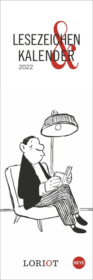 Buchcover Loriot Lesezeichen & Kalender 2022 | Loriot | EAN 9783840182426 | ISBN 3-8401-8242-5 | ISBN 978-3-8401-8242-6