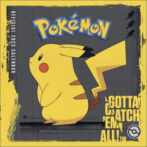 Buchcover Pokémon Broschurkalender 2023. Tolle Motive aus Serie, Videospielen und Pokémon Go in einem Kalender für große und kleine Fans. Praktischer Wandkalender 2023 zum Eintragen.  | EAN 9783840195303 | ISBN 3-8401-9530-6 | ISBN 978-3-8401-9530-3