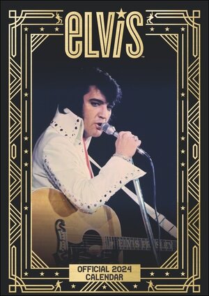 Buchcover Elvis Posterkalender 2024. Der Foto Wandkalender mit den besten Bildern der Rock 'n' Roll Ikone Elvis Presley. 29,7 x 42 cm.  | EAN 9783840196362 | ISBN 3-8401-9636-1 | ISBN 978-3-8401-9636-2
