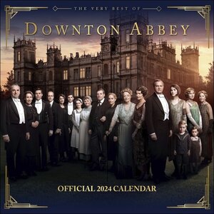 Buchcover Downton Abbey Broschurkalender 2024. Der Foto-Wandkalender für alle Fans der britischen Serie. 30,5 x 30,5 cm.  | EAN 9783840196416 | ISBN 3-8401-9641-8 | ISBN 978-3-8401-9641-6
