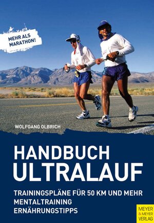 Buchcover Handbuch Ultralauf | Wolfgang Olbrich | EAN 9783840311581 | ISBN 3-8403-1158-6 | ISBN 978-3-8403-1158-1