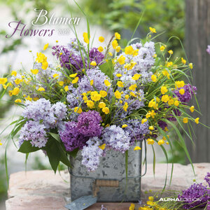Buchcover Blumen 2020 - Flowers - Wandkalender - Broschürenkalender (30 x 60 geöffnet) - Wandplaner | ALPHA EDITION | EAN 9783840701016 | ISBN 3-8407-0101-5 | ISBN 978-3-8407-0101-6