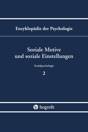 Buchcover Soziale Motive und soziale Einstellungen  | EAN 9783840905643 | ISBN 3-8409-0564-8 | ISBN 978-3-8409-0564-3