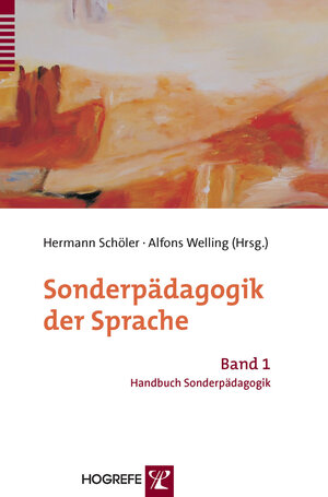 Buchcover Sonderpädagogik der Sprache  | EAN 9783840917080 | ISBN 3-8409-1708-5 | ISBN 978-3-8409-1708-0