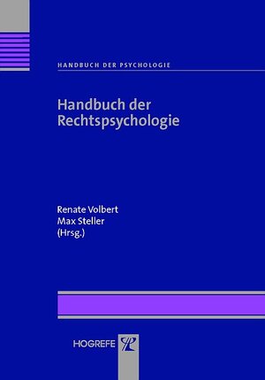 Buchcover Handbuch der Rechtspsychologie  | EAN 9783840918513 | ISBN 3-8409-1851-0 | ISBN 978-3-8409-1851-3
