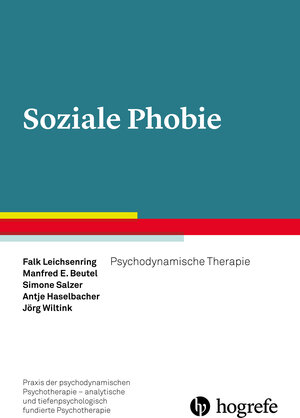 Buchcover Soziale Phobie | Falk Leichsenring | EAN 9783840923227 | ISBN 3-8409-2322-0 | ISBN 978-3-8409-2322-7