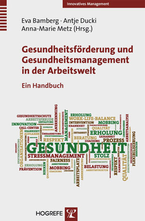 Buchcover Gesundheitsförderung und Gesundheitsmanagement in der Arbeitswelt  | EAN 9783840923715 | ISBN 3-8409-2371-9 | ISBN 978-3-8409-2371-5