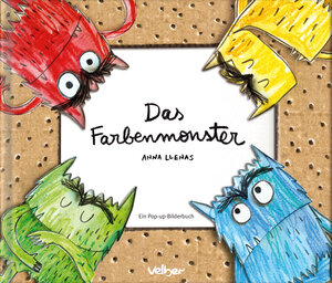 Buchcover Das Farbenmonster  | EAN 9783841101952 | ISBN 3-8411-0195-X | ISBN 978-3-8411-0195-2