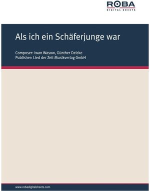 Buchcover Als ich ein Schäferjunge war  | EAN 9783841853639 | ISBN 3-8418-5363-3 | ISBN 978-3-8418-5363-9