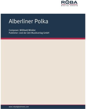 Buchcover Alberliner Polka  | EAN 9783841853714 | ISBN 3-8418-5371-4 | ISBN 978-3-8418-5371-4