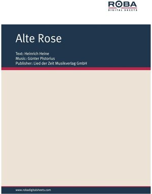 Buchcover Alte Rose  | EAN 9783841853721 | ISBN 3-8418-5372-2 | ISBN 978-3-8418-5372-1