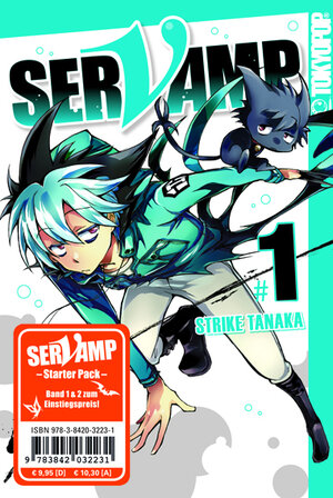 Buchcover Servamp Starter Pack | Strike Tanaka | EAN 9783842032231 | ISBN 3-8420-3223-4 | ISBN 978-3-8420-3223-1