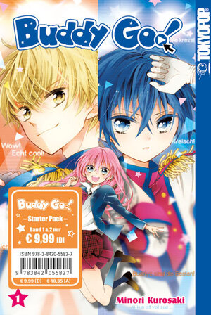 Buchcover Buddy Go! Starter Pack | Minori Kurosaki | EAN 9783842055827 | ISBN 3-8420-5582-X | ISBN 978-3-8420-5582-7