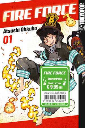Buchcover Fire Force Starter Pack | Atsushi Ohkubo | EAN 9783842056299 | ISBN 3-8420-5629-X | ISBN 978-3-8420-5629-9