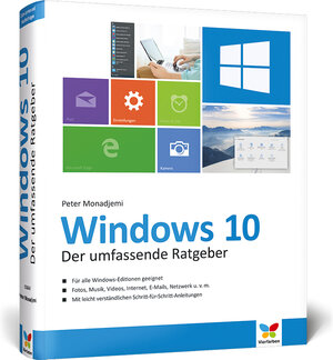 Buchcover Windows 10 | Peter Monadjemi | EAN 9783842101630 | ISBN 3-8421-0163-5 | ISBN 978-3-8421-0163-0