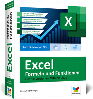 Buchcover Excel – Formeln und Funktionen | Helmut Vonhoegen | EAN 9783842108806 | ISBN 3-8421-0880-X | ISBN 978-3-8421-0880-6
