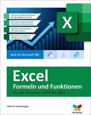 Buchcover Excel – Formeln und Funktionen | Helmut Vonhoegen | EAN 9783842108820 | ISBN 3-8421-0882-6 | ISBN 978-3-8421-0882-0