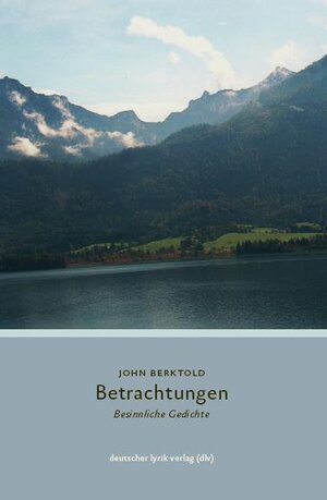 Buchcover Betrachtungen | John Berktold | EAN 9783842244207 | ISBN 3-8422-4420-7 | ISBN 978-3-8422-4420-7