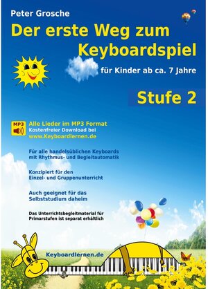 Buchcover Der erste Weg zum Keyboardspiel (Stufe 2) | Peter Grosche | EAN 9783842308862 | ISBN 3-8423-0886-8 | ISBN 978-3-8423-0886-2