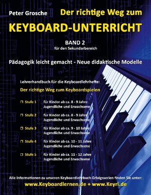 Buchcover Der richtige Weg zum Keyboard-Unterricht - Band 2 | Peter Grosche | EAN 9783842375451 | ISBN 3-8423-7545-X | ISBN 978-3-8423-7545-1