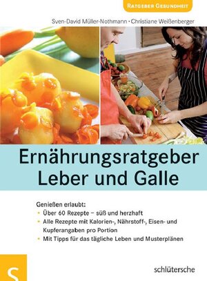 Buchcover Ernährungsratgeber Leber und Galle | Sven-David Müller | EAN 9783842681743 | ISBN 3-8426-8174-7 | ISBN 978-3-8426-8174-3