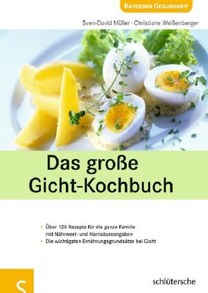 Buchcover Das große Gicht-Kochbuch | Sven-David Müller | EAN 9783842682405 | ISBN 3-8426-8240-9 | ISBN 978-3-8426-8240-5
