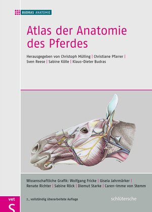 Buchcover Atlas der Anatomie des Pferdes | BUDRAS ANATOMIE | EAN 9783842685277 | ISBN 3-8426-8527-0 | ISBN 978-3-8426-8527-7