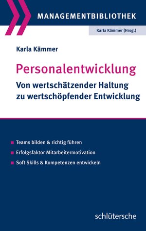 Buchcover Personalentwicklung | Karla Kämmer | EAN 9783842685789 | ISBN 3-8426-8578-5 | ISBN 978-3-8426-8578-9