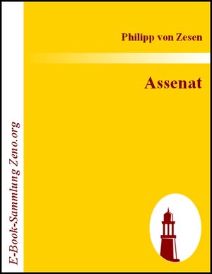 Buchcover Assenat | Philipp von Zesen | EAN 9783843013833 | ISBN 3-8430-1383-7 | ISBN 978-3-8430-1383-3