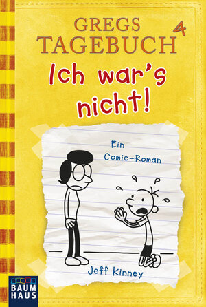 Buchcover Gregs Tagebuch 4 - Ich war's nicht! | Jeff Kinney | EAN 9783843210324 | ISBN 3-8432-1032-2 | ISBN 978-3-8432-1032-4