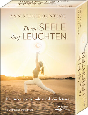 Buchcover Deine Seele darf leuchten - Karten der inneren Stärke und des Wachstums | Ann-Sophie Bünting | EAN 9783843491617 | ISBN 3-8434-9161-5 | ISBN 978-3-8434-9161-7