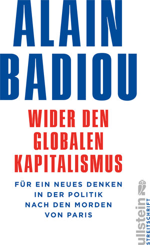 Buchcover Wider den globalen Kapitalismus | Alain Badiou | EAN 9783843713467 | ISBN 3-8437-1346-4 | ISBN 978-3-8437-1346-7