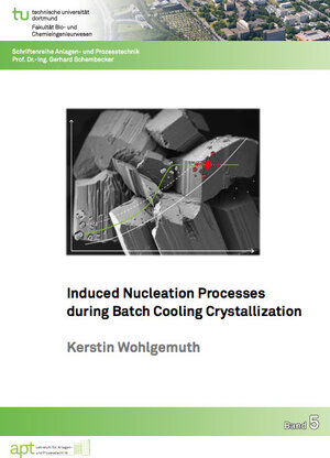 Buchcover Induced Nucleation Processes during Batch Cooling Crystallization | Kerstin Wohlgemuth | EAN 9783843907163 | ISBN 3-8439-0716-1 | ISBN 978-3-8439-0716-3