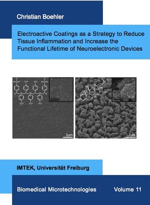 Buchcover Electroactive Coatings as a Strategy to Reduce Tissue Inflammation and Increase the Functional Lifetime of Neuroelectronic Devices | Christian Boehler | EAN 9783843939775 | ISBN 3-8439-3977-2 | ISBN 978-3-8439-3977-5