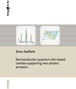 Buchcover Semiconductor quantum dot based cavities supporting two-photon emission | Simon Seyfferle | EAN 9783843951609 | ISBN 3-8439-5160-8 | ISBN 978-3-8439-5160-9