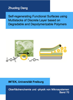 Buchcover Self-regenerating Functional Surfaces using Multistacks of Discrete Layer based on Degradable and Depolymerizable Polymers | Zhuoling Deng | EAN 9783843952590 | ISBN 3-8439-5259-0 | ISBN 978-3-8439-5259-0