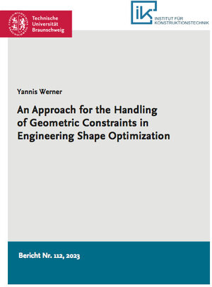 Buchcover An Approach for the Handling of Geometric Constraints in Engineering Shape Optimization | Yannis Werner | EAN 9783843952620 | ISBN 3-8439-5262-0 | ISBN 978-3-8439-5262-0