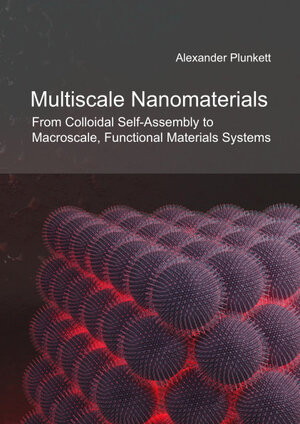Buchcover Multiscale Nanomaterials - From Colloidal Self-Assembly to Macroscale, Functional Materials Systems | Alexander Plunkett | EAN 9783843952996 | ISBN 3-8439-5299-X | ISBN 978-3-8439-5299-6