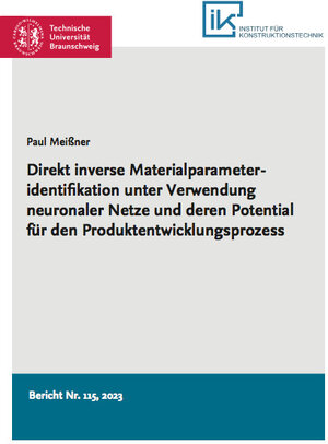 Buchcover Direkt inverse Materialparameteridentifikation unter Verwendung neuronaler Netze und deren Potential für den Produktentwicklungsprozess | Paul Meißner | EAN 9783843953894 | ISBN 3-8439-5389-9 | ISBN 978-3-8439-5389-4