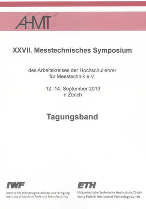 Buchcover XXVII. Messtechnisches Symposium  | EAN 9783844021240 | ISBN 3-8440-2124-8 | ISBN 978-3-8440-2124-0