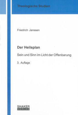 Buchcover Der Heilsplan | Friedrich Janssen | EAN 9783844032673 | ISBN 3-8440-3267-3 | ISBN 978-3-8440-3267-3