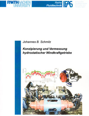 Buchcover Konzipierung und Vermessung hydrostatischer Windkraftgetriebe | Johannes B. Sdhmitz | EAN 9783844036541 | ISBN 3-8440-3654-7 | ISBN 978-3-8440-3654-1