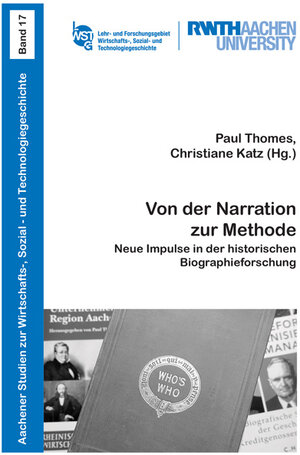 Buchcover Von der Narration zur Methode  | EAN 9783844048841 | ISBN 3-8440-4884-7 | ISBN 978-3-8440-4884-1