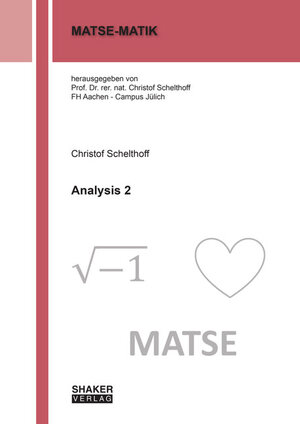 Buchcover Analysis 2 | Christof Schelthoff | EAN 9783844053272 | ISBN 3-8440-5327-1 | ISBN 978-3-8440-5327-2