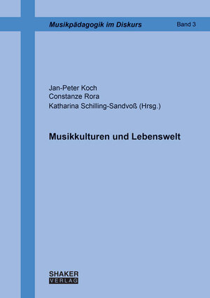 Buchcover Musikkulturen und Lebenswelt  | EAN 9783844058086 | ISBN 3-8440-5808-7 | ISBN 978-3-8440-5808-6