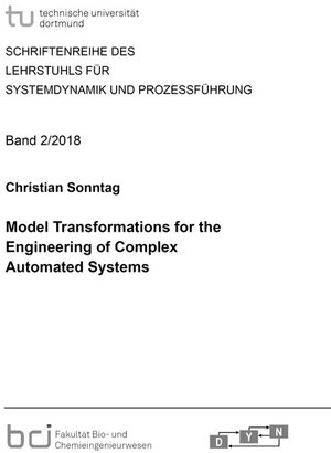 Buchcover Model Transformations for the Engineering of Complex Automated Systems | Christian Sonntag | EAN 9783844063721 | ISBN 3-8440-6372-2 | ISBN 978-3-8440-6372-1