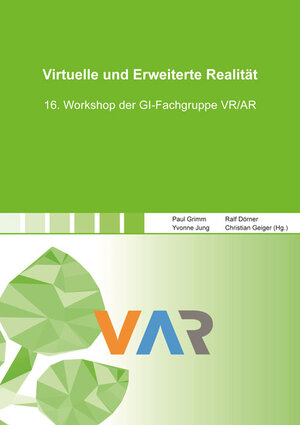 Buchcover Virtuelle und Erweiterte Realität  | EAN 9783844068870 | ISBN 3-8440-6887-2 | ISBN 978-3-8440-6887-0