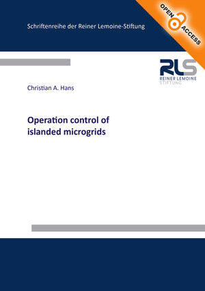 Buchcover Operation control of islanded microgrids | Christian A. Hans | EAN 9783844083002 | ISBN 3-8440-8300-6 | ISBN 978-3-8440-8300-2